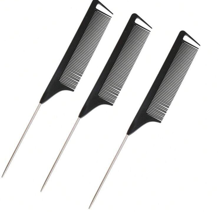 Rattail Comb-Black.