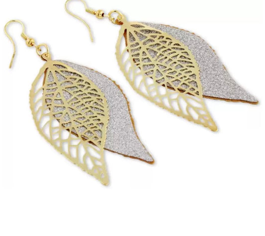 Leaf Design Earrings