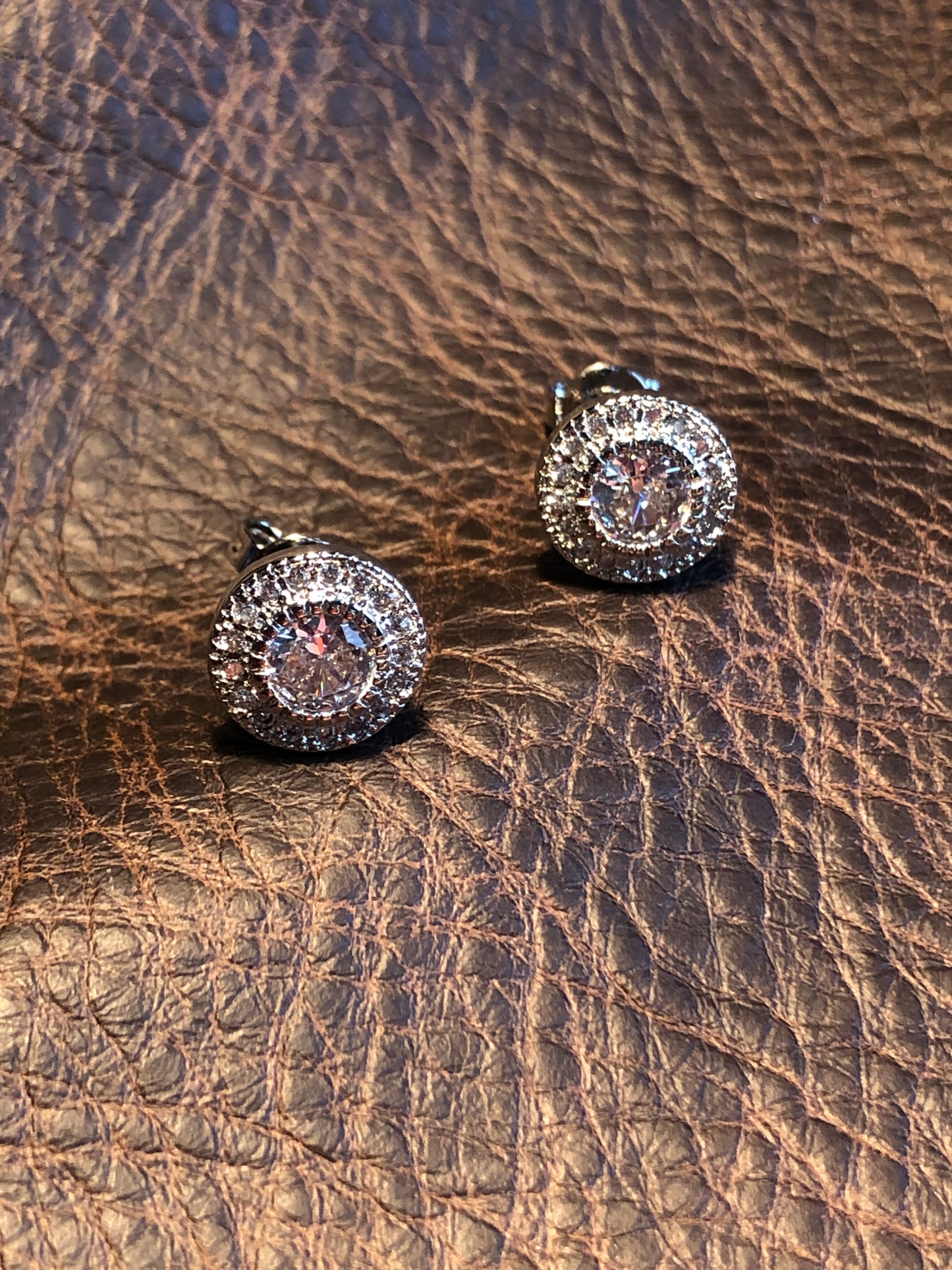 Cubic Stud Earrings