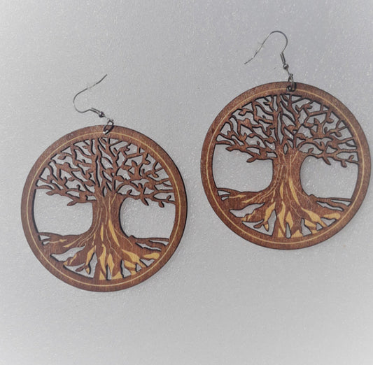 Tree Earrings