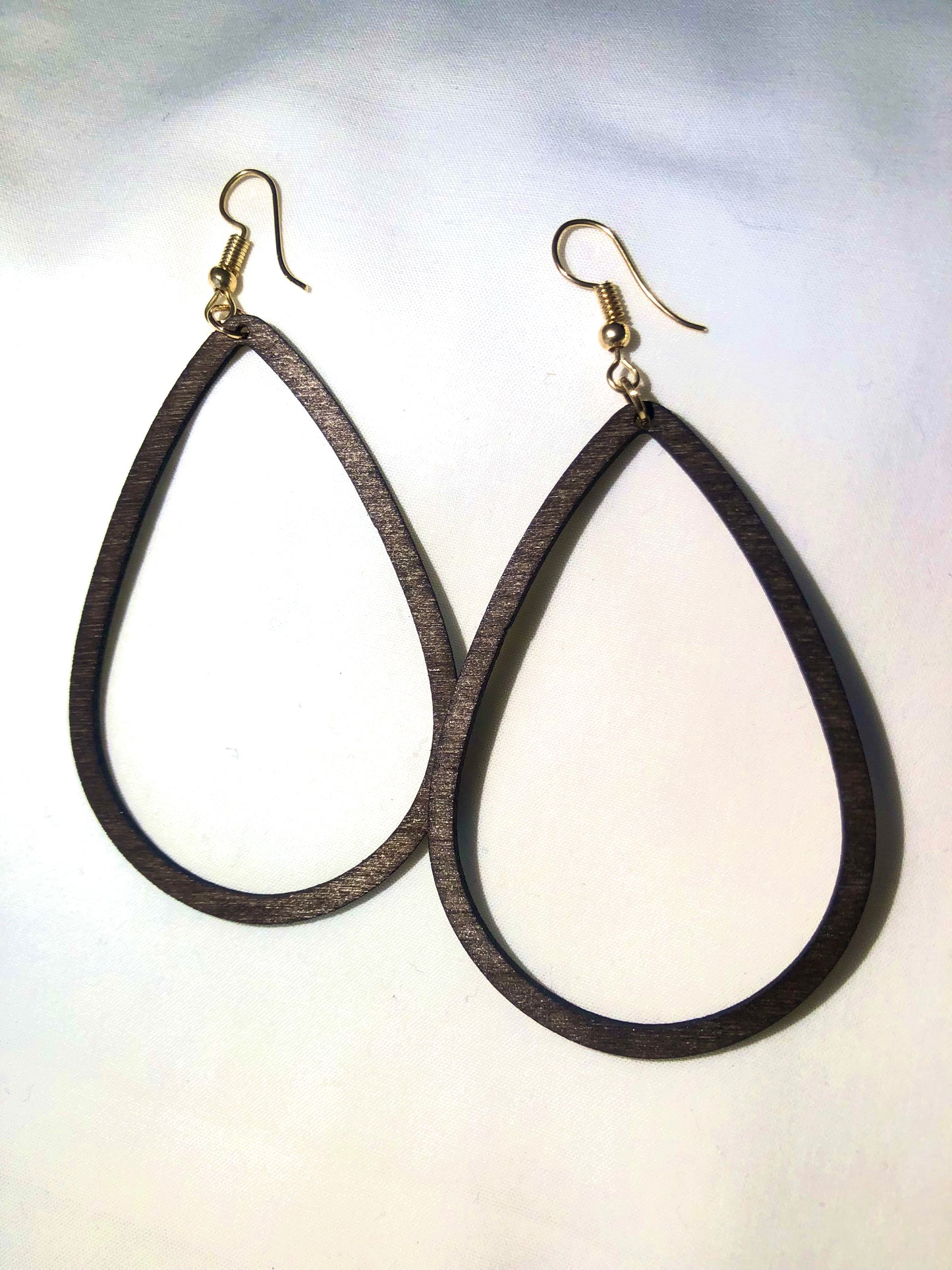 Wooden Drop Earrings